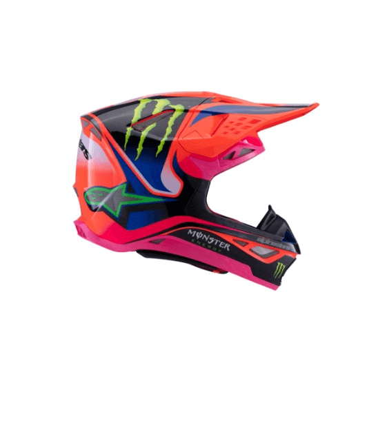 Alpinestars S-M10 helmet ECE 22.06 motocross/enduro/off-road deegan pink/black