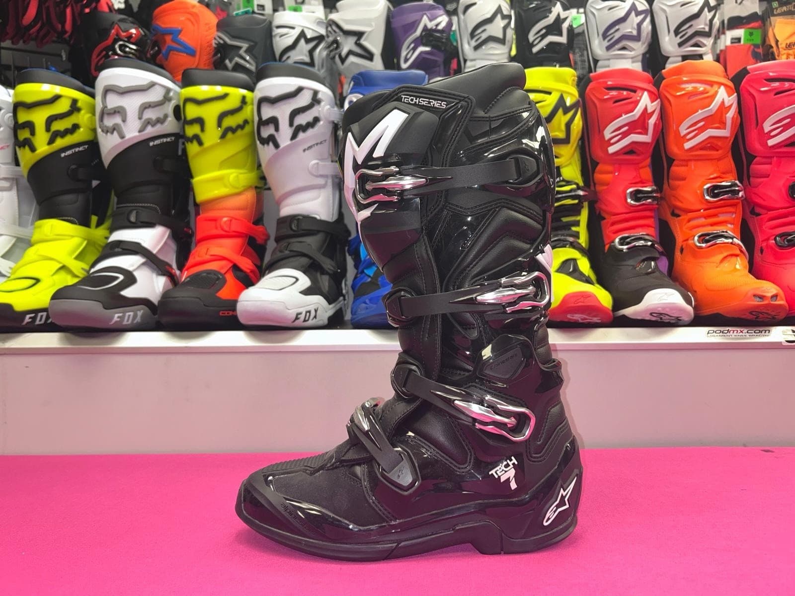 Alpinestars 2026 TECH7 motocross/enduro boots black