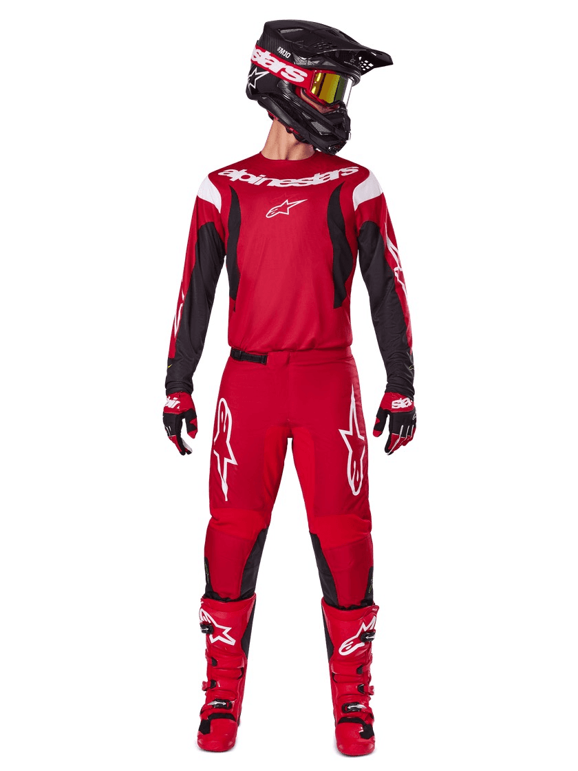 Alpinestars fluid haul 2025 motocross/enduro/off-road kit red/black/yellow