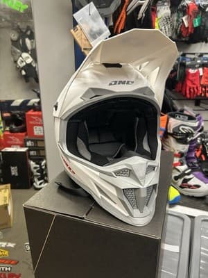 One Industries X-197 motocross/enduro helmet white
